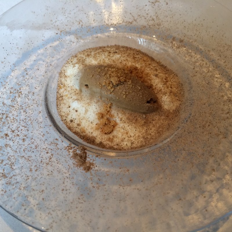 エスプレッソのジェラート(リストランテ クロディーノ)