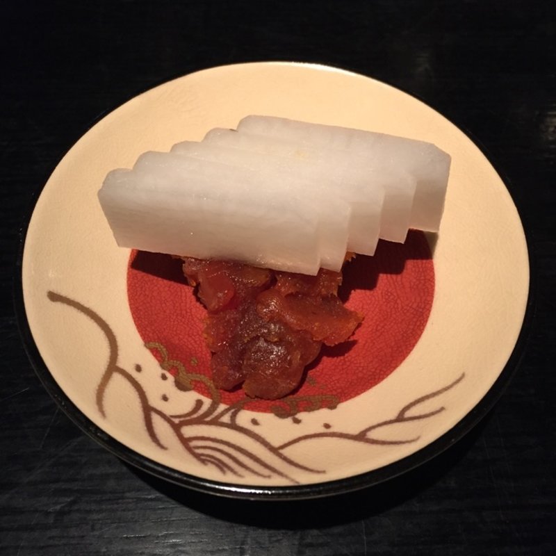 極上珍味塩雲丹(ふくい、望洋楼 青山店)