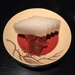 極上珍味塩雲丹(ふくい、望洋楼 青山店)
