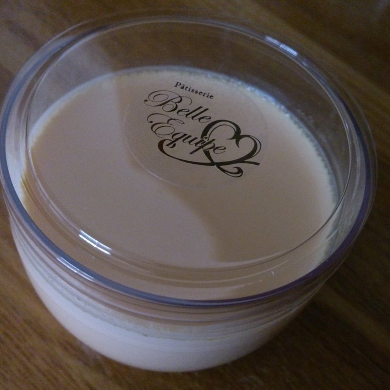 プリン(pâtisserie belleéquipe パティスリーベルエキップ)