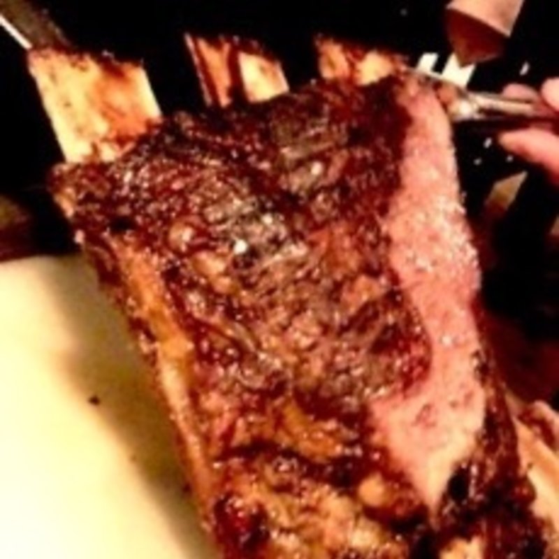 背骨の部分(バルバッコア クラシコ 丸の内店 （BARBACOA CLASSICO）)