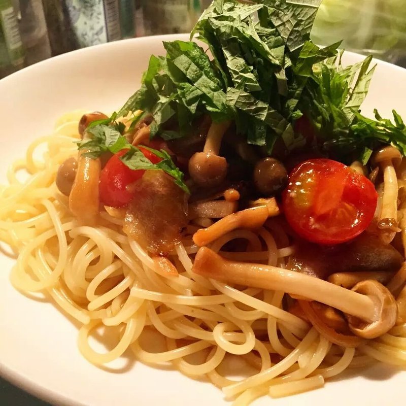 きのこの和風パスタ(HEJIRA)