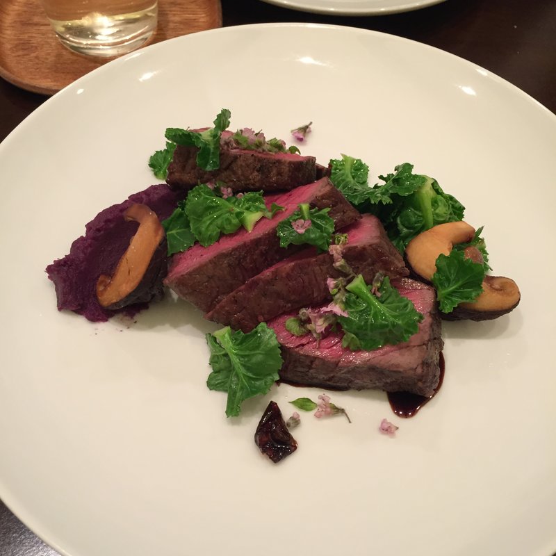 牛肉のステーキ(チモロセルヴァジオ)