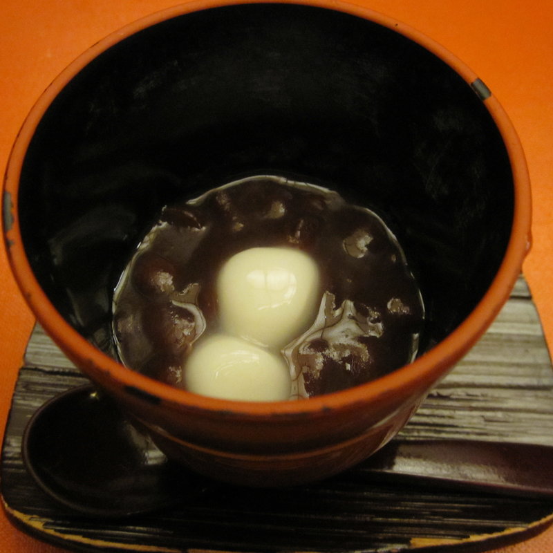 冷やしぜんざい(とうふ屋うかい 鷺沼店)