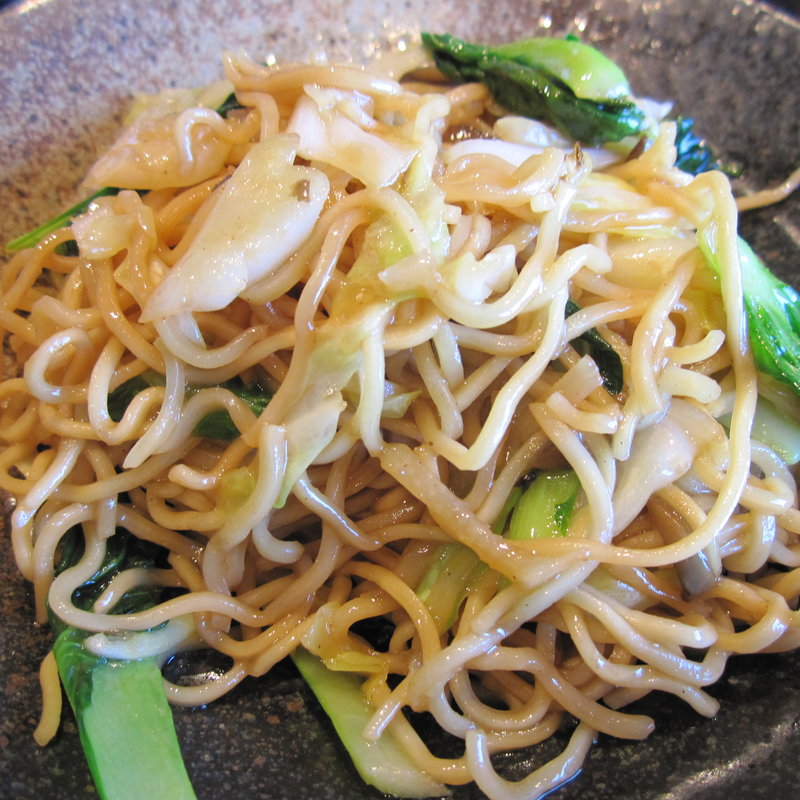 イカと青菜の焼きそば(中国料理 カリュウ （かりゅう Karyu）)