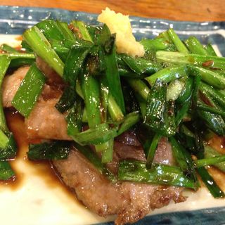 鮪ほほ肉の炒め(磯丸水産 歌舞伎町セントラルロード店)