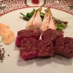 うかい牛のステーキ（コース）