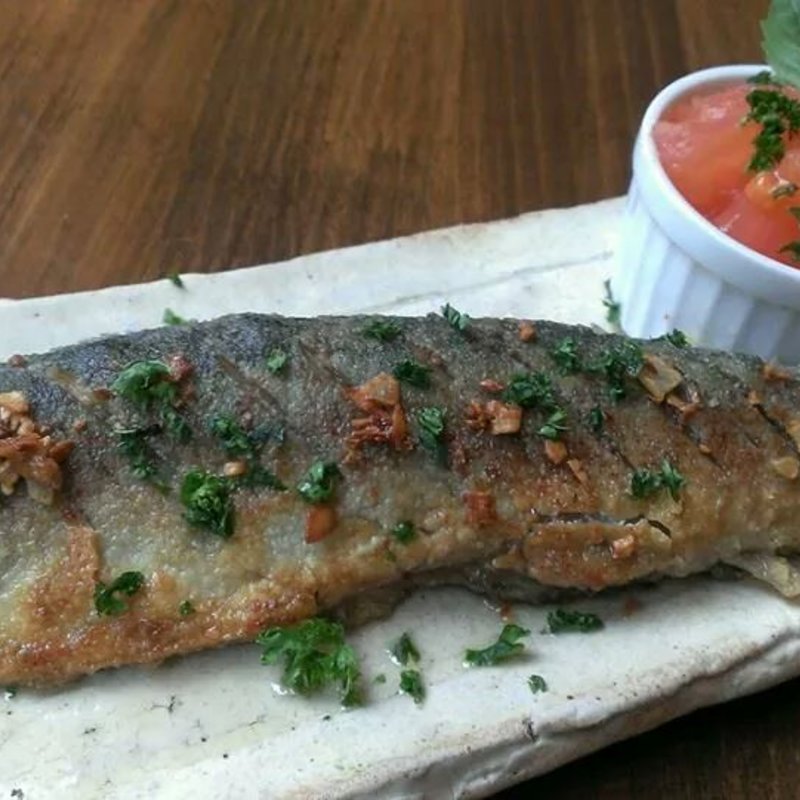 さんまのガーリック焼き(りべるた食堂 )