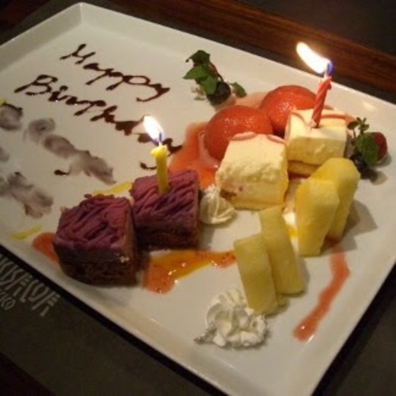 バースデープレート(バルバッコア クラシコ 丸の内店 （BARBACOA CLASSICO）)