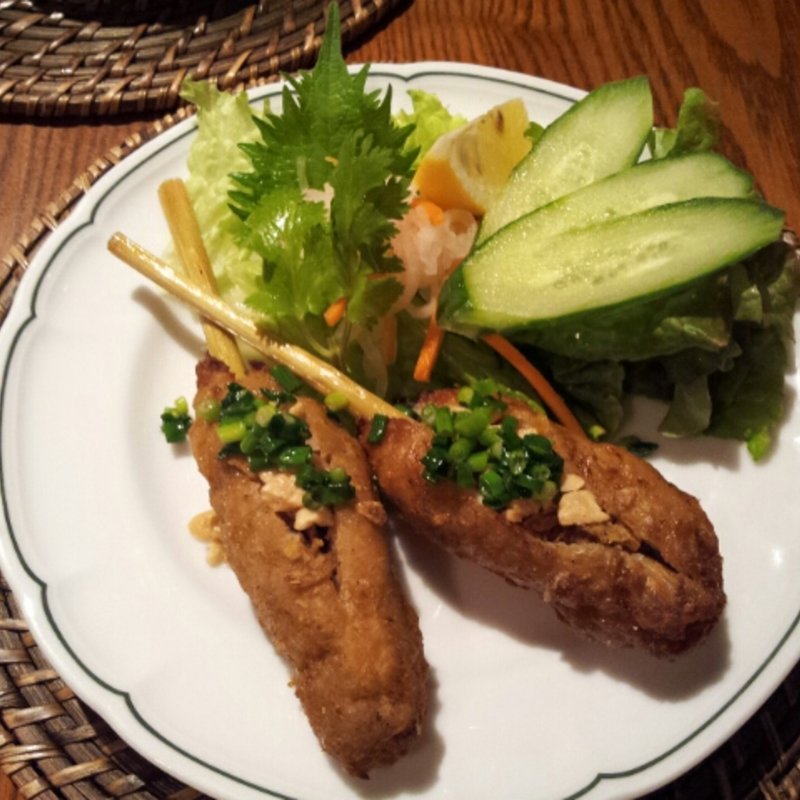 自家製エビのさつま揚げ(ヴェトナムアリス新宿店)