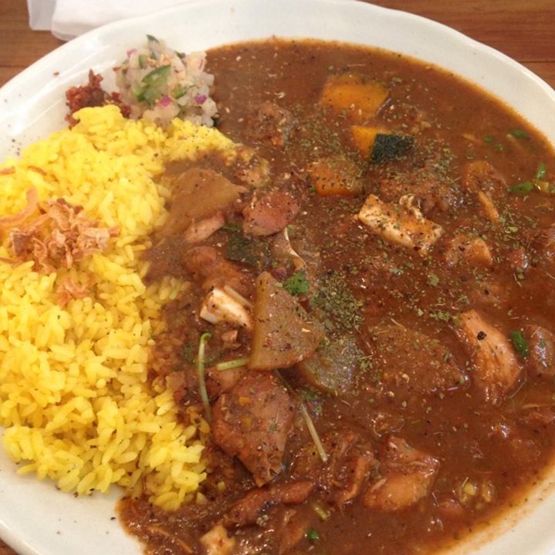 月・火限定の谷口カレー(FOLK old book store)