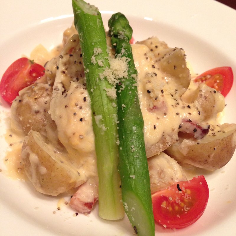 新じゃがのカルボナーラ(ほっとけや 西院店 )