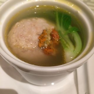 活上海蟹味噌入り特製肉団子の極上スープ煮(涵梅舫)