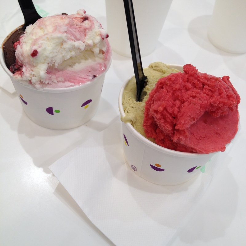 チーズケーキ&いちご(ジェラテリア マルゲラ 麻布十番店 （Gelateria Marghera）)