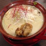 グリーンカレーラーメン(ゴルカ製麺所)