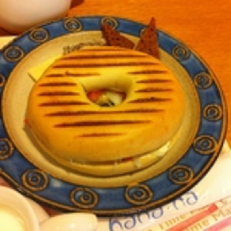 ベーグルサンドセット　サーモン(hana・na （ハナナ）)