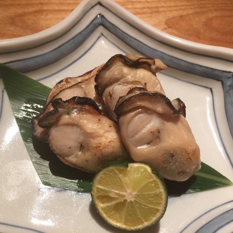 牡蠣の塩焼き(正弁丹吾亭)