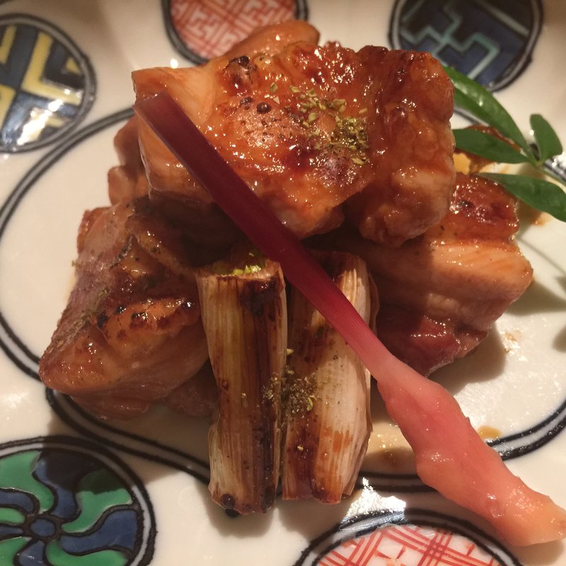 阿波尾鶏の山椒焼き(正弁丹吾亭)