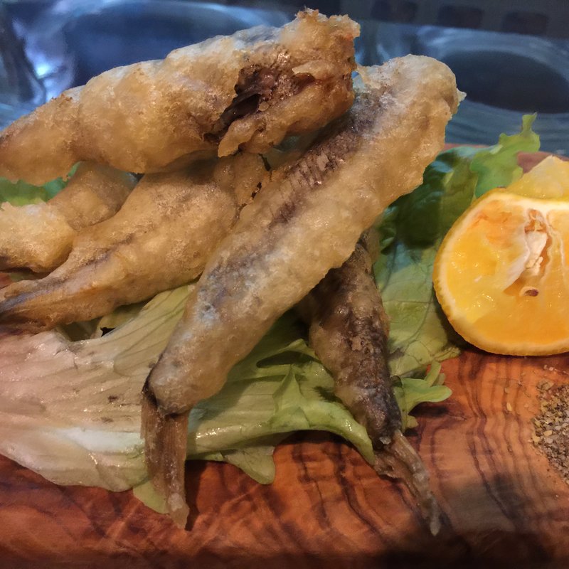 メヒカリのフリット(隠れ家ダイニング　ジャコミーノ)