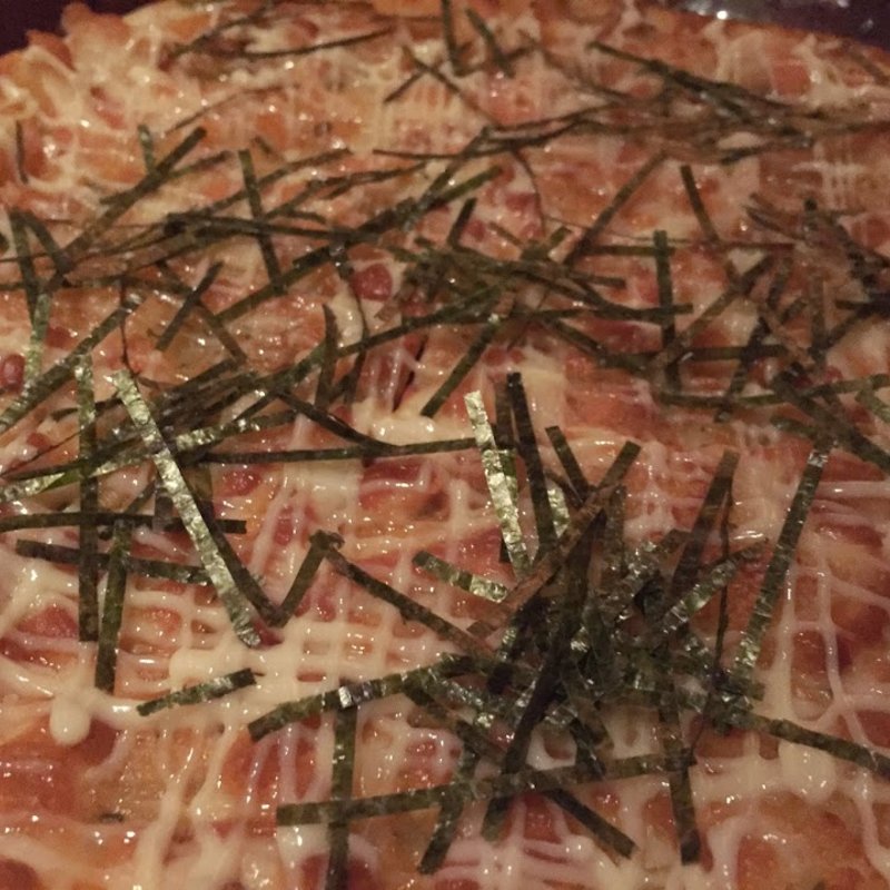 本場博多の熟成明太子のピッツァ(KICHIRI 渋谷)