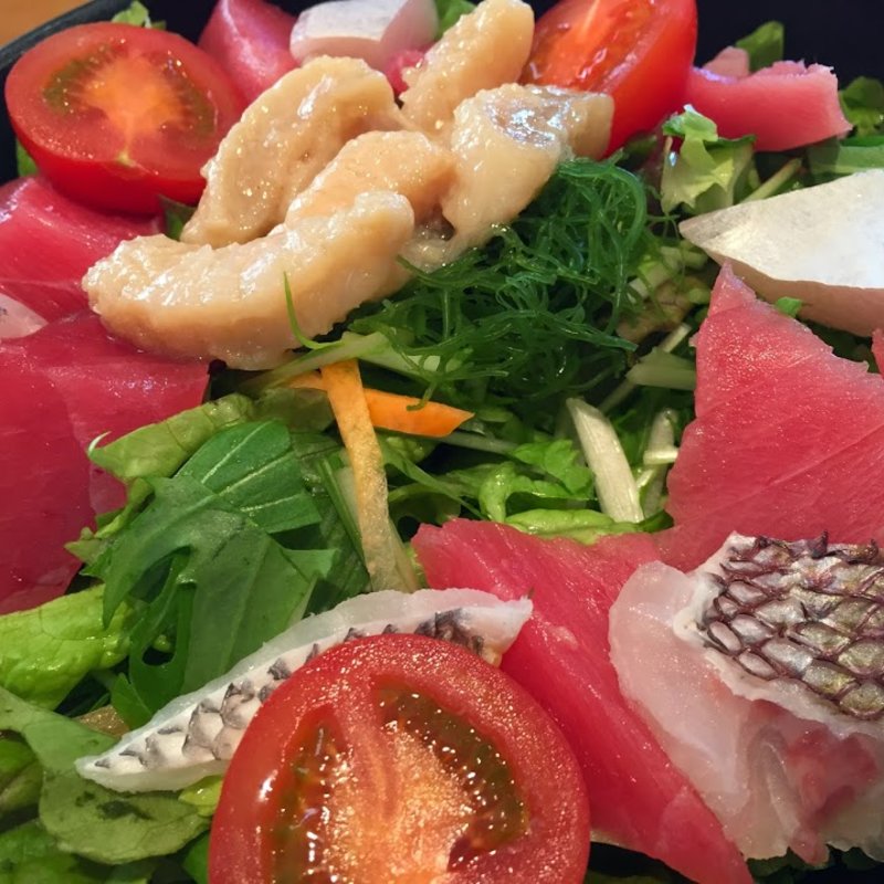 海鮮サラダ(グルメ館豊魚)