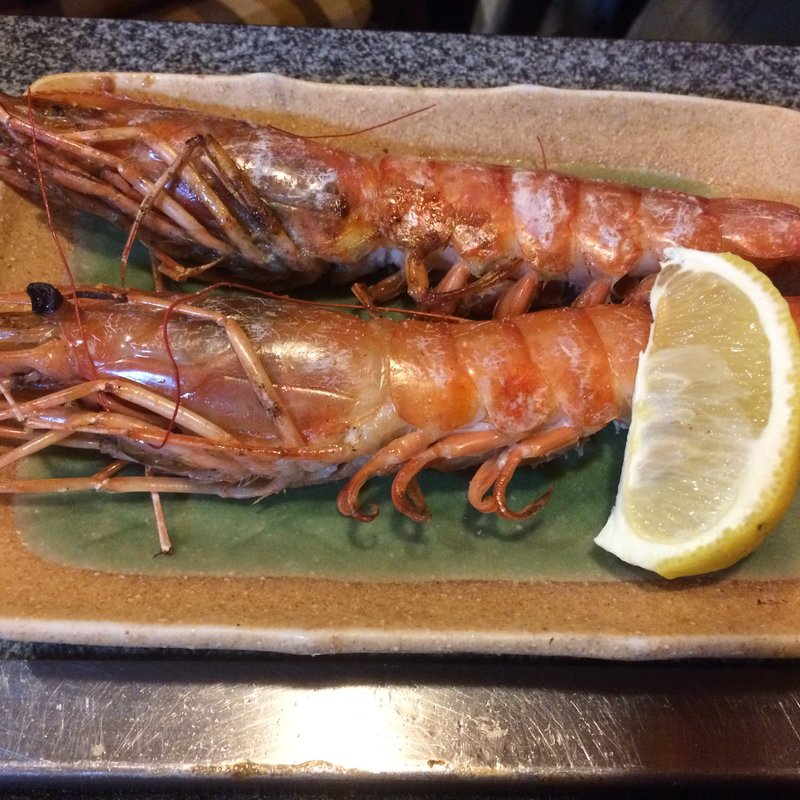 赤海老(塩焼き)(鉄板居酒屋　ばんざい )