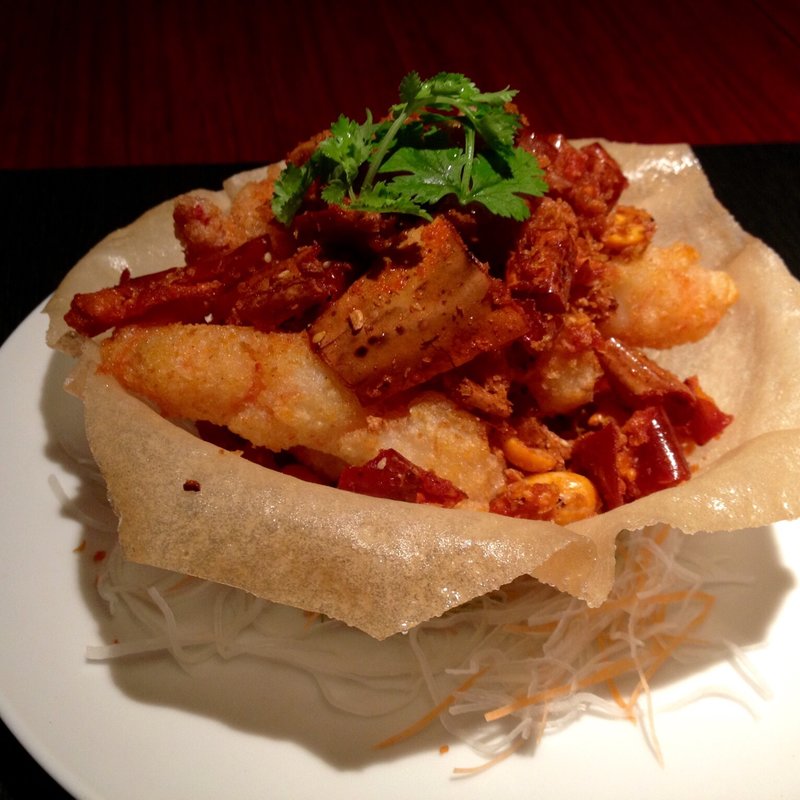 エビチリ(創作中国料理 AKA)