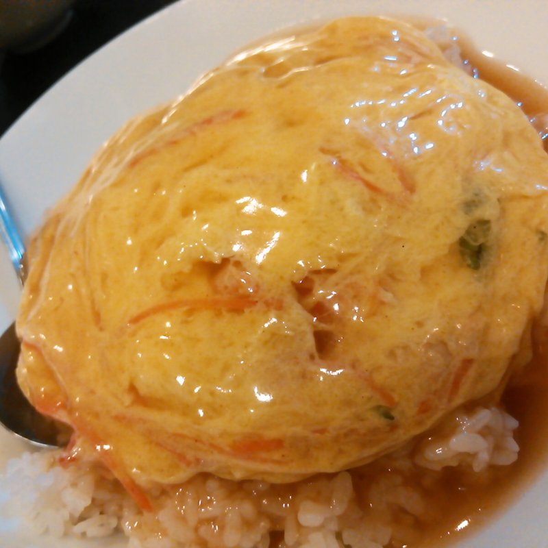 天津飯(中華料理 唐園)