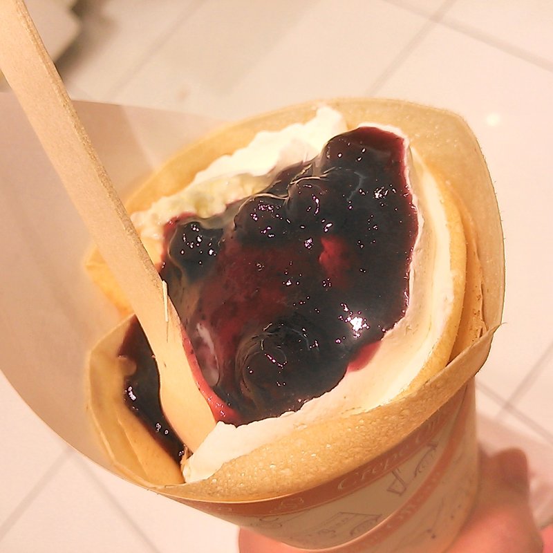 レアチーズクリームバニラ(クレープおじさん 港北店 )