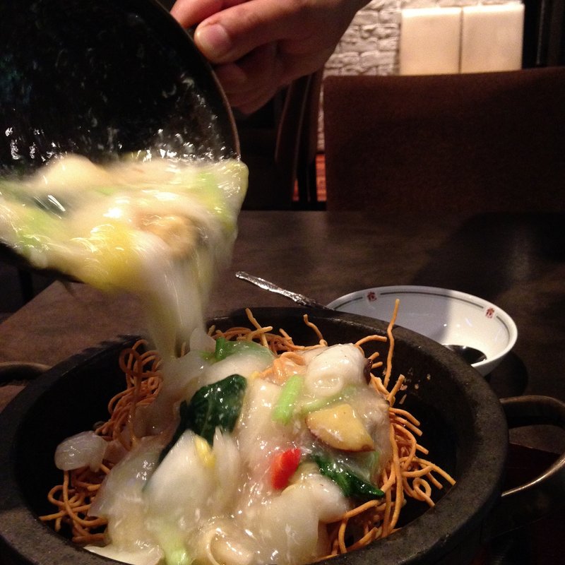 爆香石焼あんかけ焼きそば(爆香房)