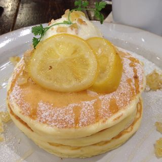 レモンとリコッタチーズのパンケーキ(j.s.pancake cafe 吉祥寺パルコ店)