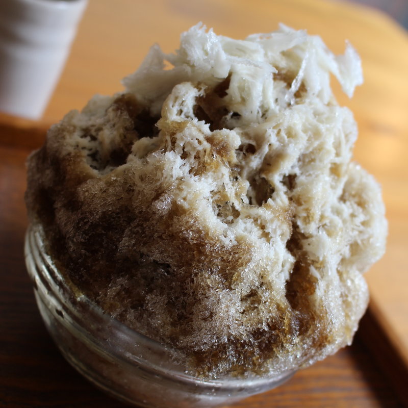 かき氷　黒糖(うめぞの カフェアンドギャラリー （うめぞの CAFE & GALLERY）)