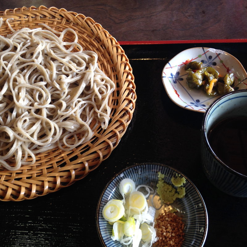 ざる蕎麦(三峰お犬茶屋 山麓亭)
