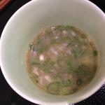 マグロのコラーゲン白湯スープ