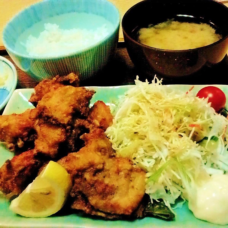 唐揚げ定食(大衆酒場 匠)