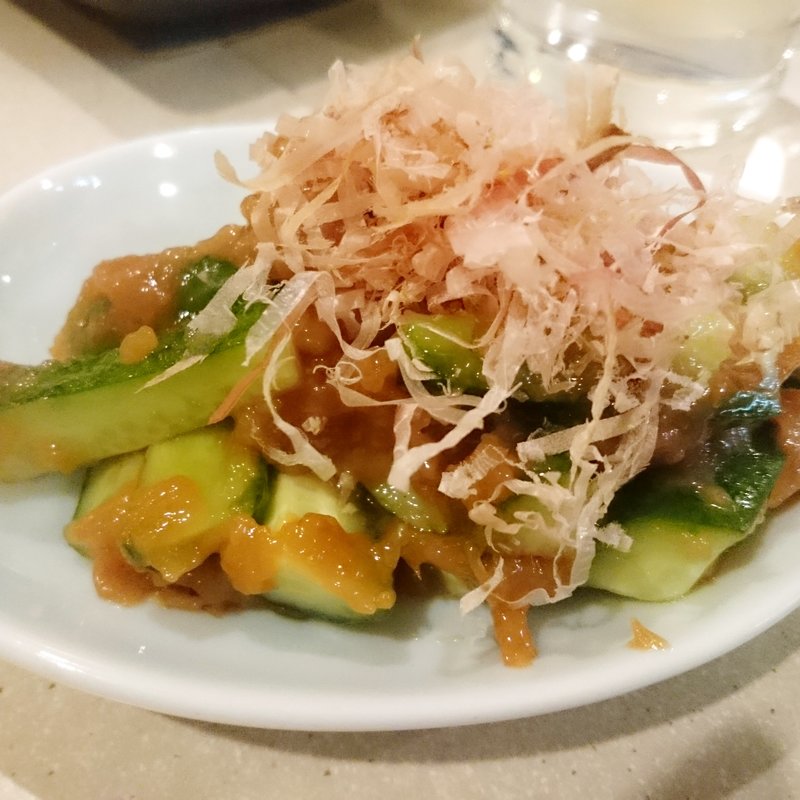 梅きゅうり(串カツ田中 川崎店)