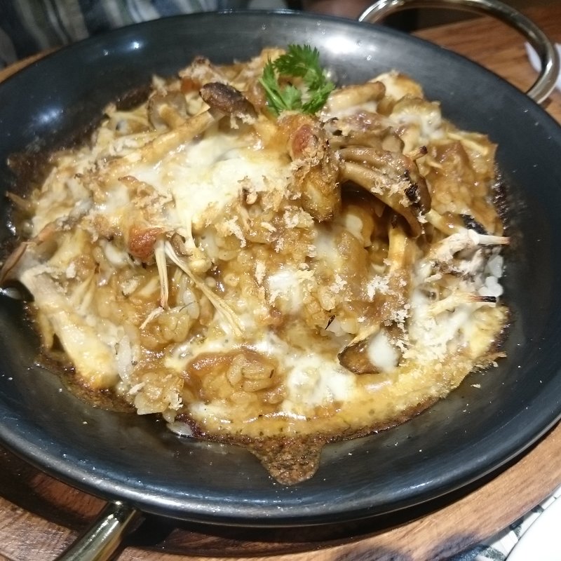 きのこの焼きチーズハーブカレー(マラケシュ グランツリー 武蔵小杉店 )