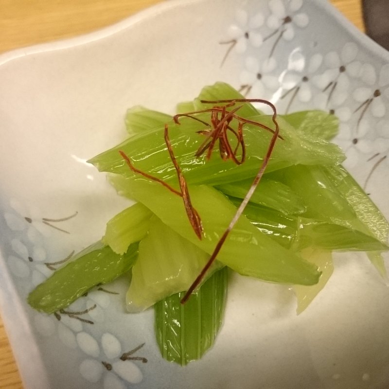セロリ漬け(三船　人形町店)