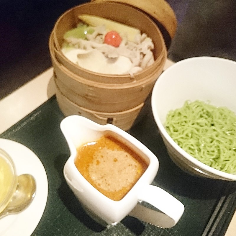 薬膳　温麺（つけ麺）セット(薬膳火鍋専門店天香回味 日本橋 本店)