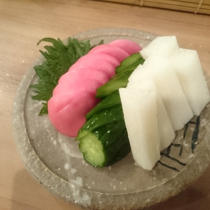 漬物の盛り合わせ(ごっつり)