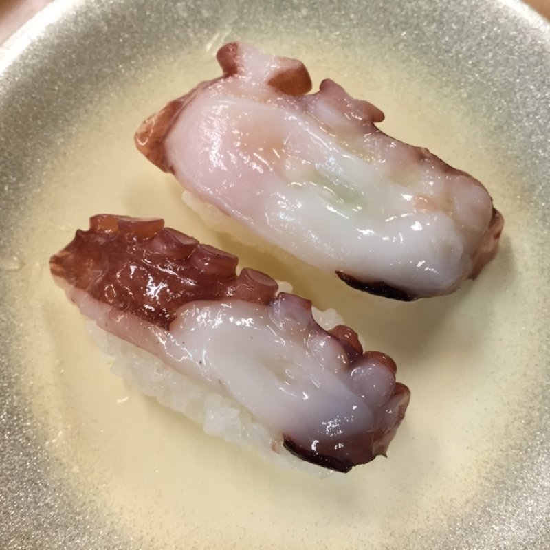 生たこ(漁場直送回転寿司ぶっちぎり！！！ （ぎょじょうちょくそうかいてんずしぶっちぎり！！！）)