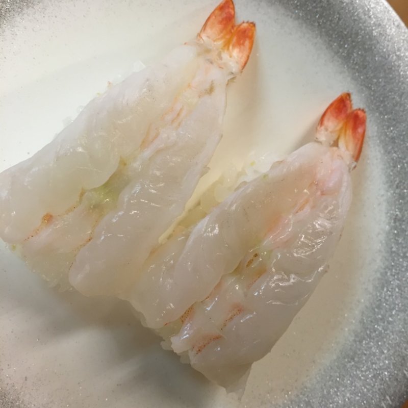 生海老(漁場直送回転寿司ぶっちぎり！！！ （ぎょじょうちょくそうかいてんずしぶっちぎり！！！）)