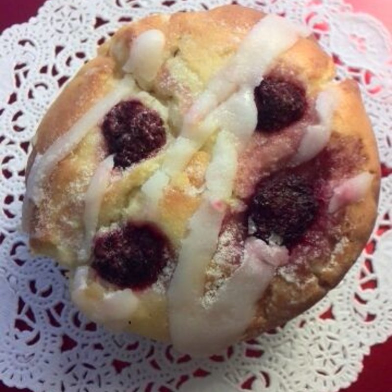 ラズベリーリコッタマフィン(DEAN & DELUCA 有楽町)