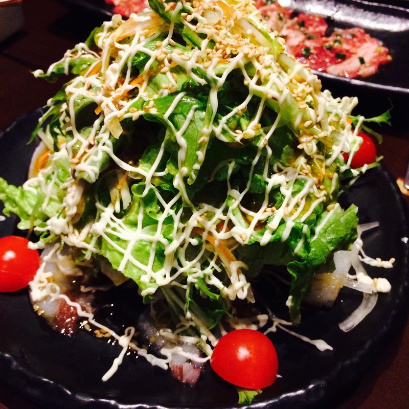 グリーンサラダ(肉の割烹 たむら)
