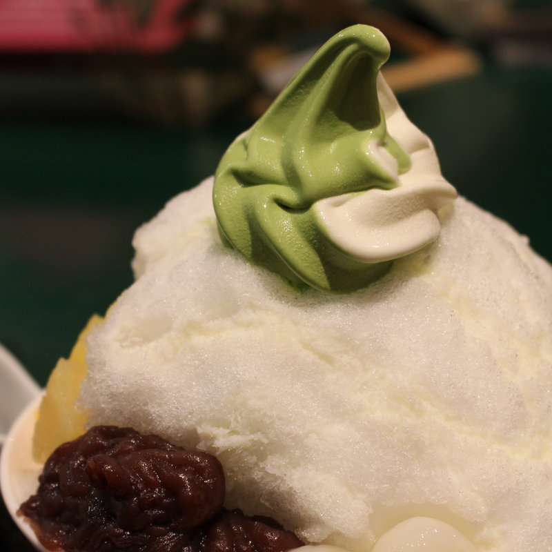 宇治きん氷(中村藤吉京都駅店)