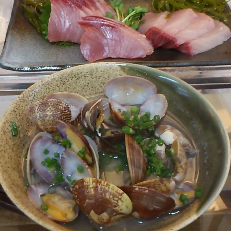 あさりの酒蒸し(魚や 粋 （いき）)