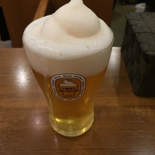 フローズンビール(ねぎ焼やまもと 大阪のれんめぐり店)