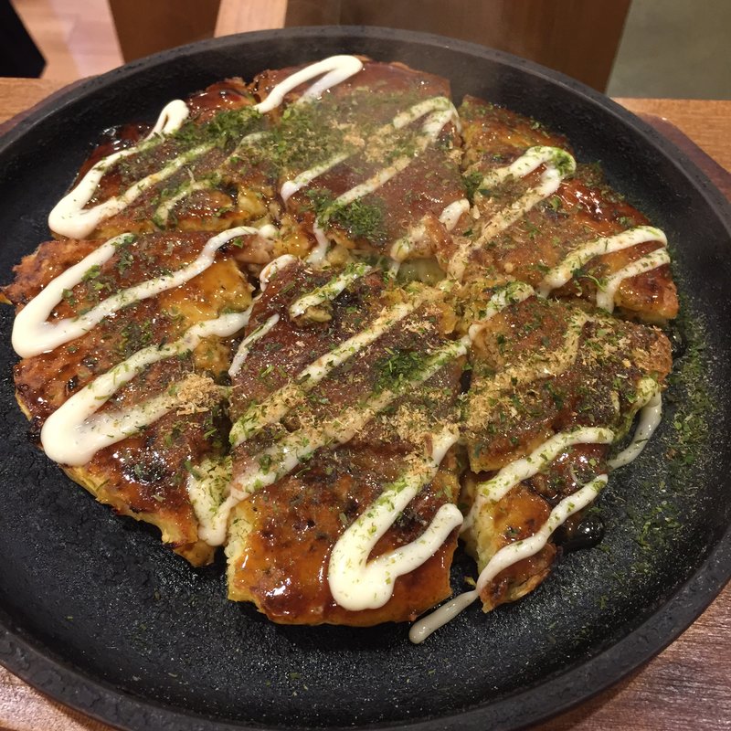 豚天(ねぎ焼やまもと 大阪のれんめぐり店)