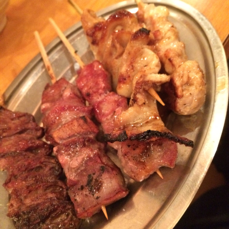 焼き鳥5点盛り(馬力 高円寺ガード下店)