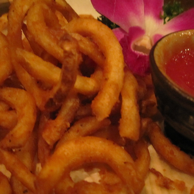 カーリーポテトフライ(沖縄粟国島料理 あぐぅーん たまプラーザ店)